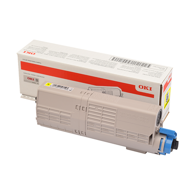 Original OKI 46490605 (C) Toner Yellow