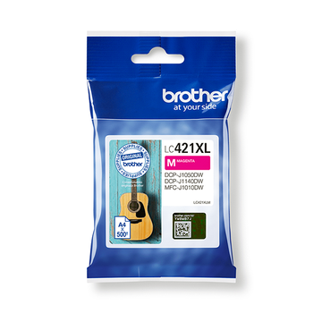 Original Brother LC-421XLM Druckerpatrone Magenta