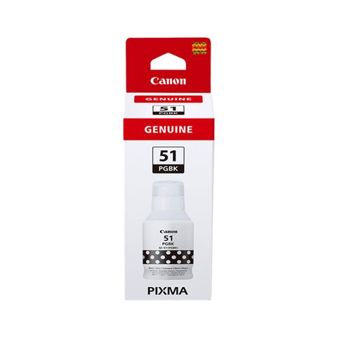Original Canon GI-51PGBK (4529C001) Nachfülltinte Schwarz