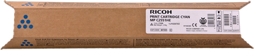 Original Ricoh 842064 MP C2551HEC Toner Cyan