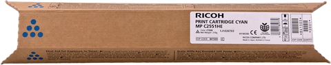 Original Ricoh 842064 MP C2551HEC Toner Cyan