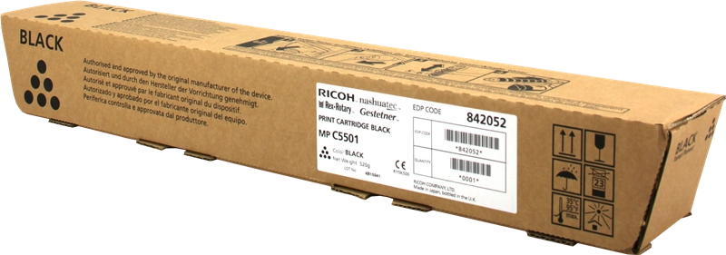 Original Ricoh 842052 Toner Schwarz