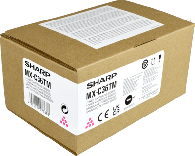 Original Sharp MX-C36TM Toner Magenta