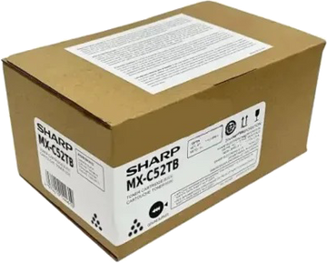 Original Sharp MX-C52TB Toner Schwarz