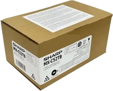 Original Sharp MX-C52TB Toner Schwarz