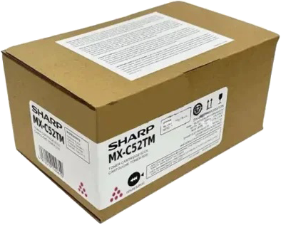 Original Sharp MX-C52TM Toner Magenta