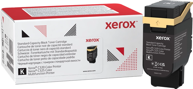 Original Xerox C320-325 / 006R04831 Toner Schwarz  Hohe Kapazität